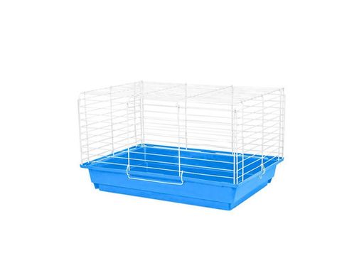 Клетка для кроликов; морских свинок "ECO" серия "Роджер-1", складная, шаг прута 22 мм, 58*40*30см, Экопром
