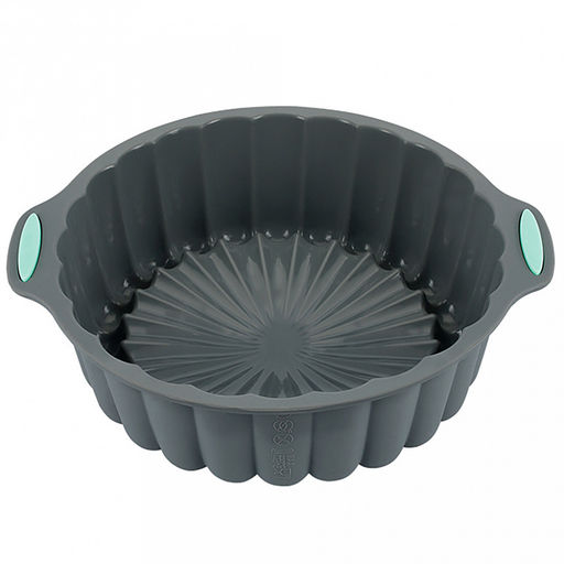 Форма для запекания "Linea Silicone" 22х20х6см, круглая, силикон, "Regent" (Китай)