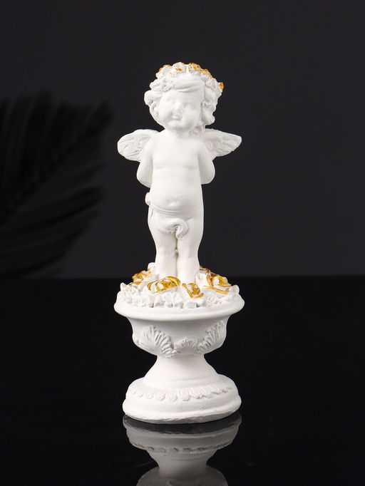 Набор: фигурка Ангел и сердце, подставка для мелочей, 12?20?10 см