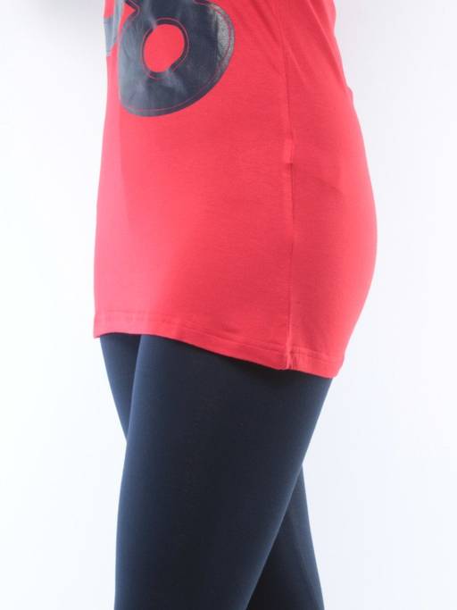 1202 RED/DK. BLUE Спортивный костюм для фитнеса женский (90% вискоза, 10% лайкра)
