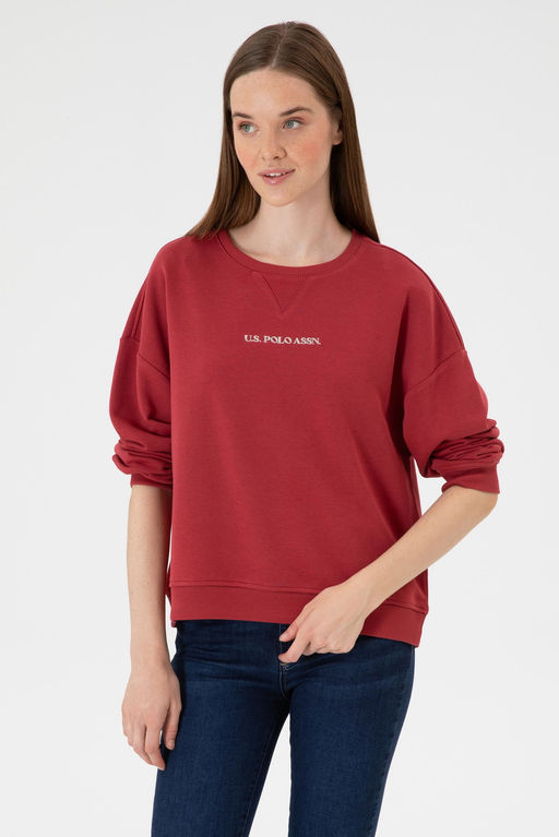 Kad_n Vi_ne Sweatshirt Sepette S_rpriz _ndirim - U.s. polo assn фото 3
