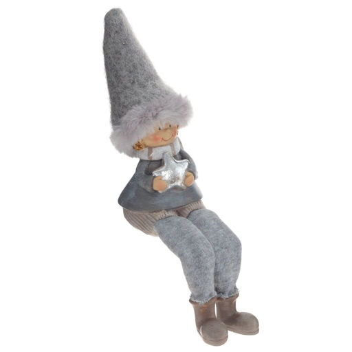 Фигурка декоративная "Девочка/Мальчик", L6 W5 H22 см, 2в.