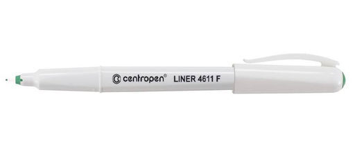 Цена за 2 шт. Линер CENTROPEN ERGOLINE Cap off 0,3 мм зелен.