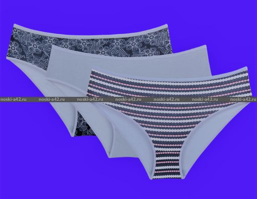 Цена за 3 шт. Трусы женские Турция Неделька - 3 шт. арт. 83238 (84238) 2XL (48-50) - Diamond фото 2