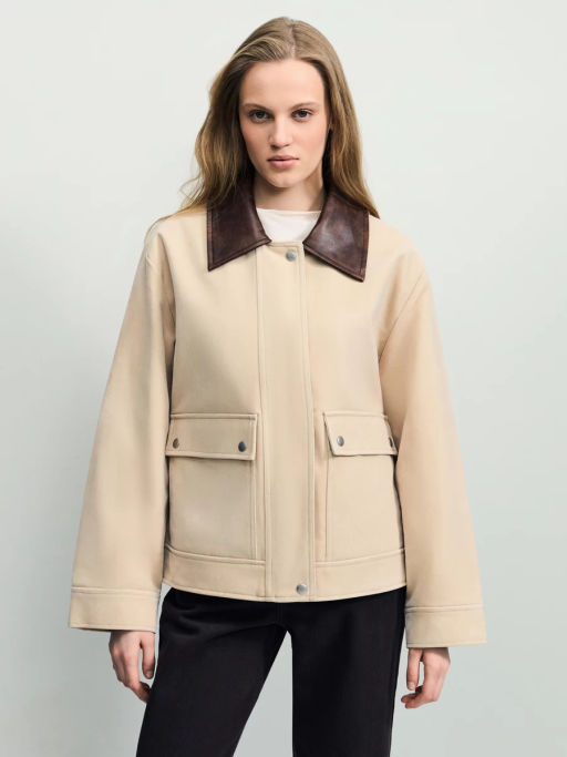 Куртка с бархатным покрытием ZR2604102222-61 / Zarina  фото 5