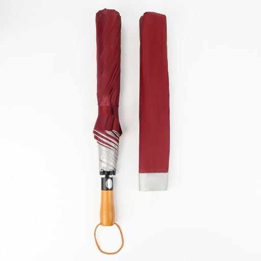 Зонт полуавтоматический Кромка, 3 сложения, 8 спиц, R = 60 см, цвет МИКС - Simaland фото 8