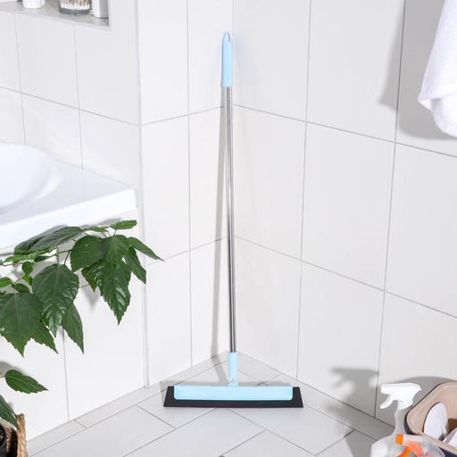 Водосгон для пола Доляна, черенок из нержавеющей стали 90 см, рабочая часть 34?2,5 см  фото 4