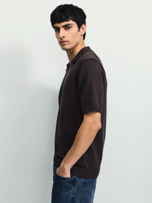 Джемпер поло из хлопка / Zarina  фото 4