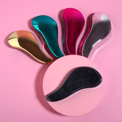 Расчёска массажная, 5.5×15 (±1) см, МИКС