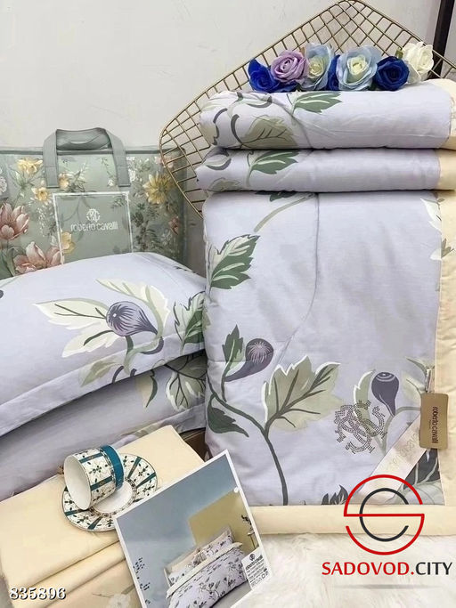 Комплект постельного белья с готовым одеялом