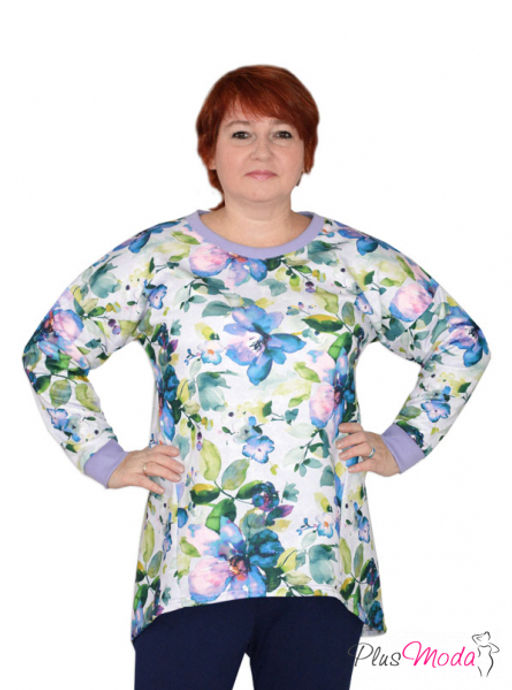 Туника Модель №170 размеры 50-74 - Plusmoda фото 3