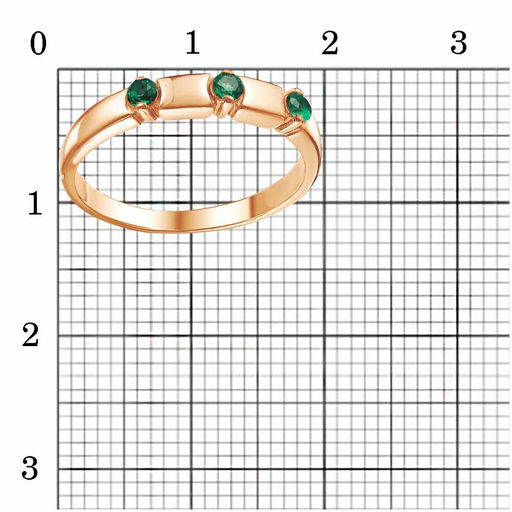 КОЛЬЦО 23814221-7 - Красная пресня фото 2