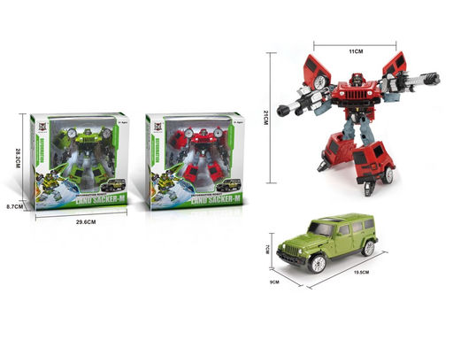 Робот-трансформер в коробке 30*9*28см (И-9519) в ассорт.