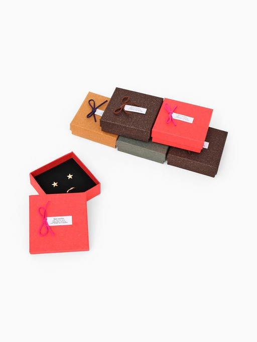 Набор коробочек подарочных 6 шт. под набор «Шильдик», 9×9 см, цвет МИКС