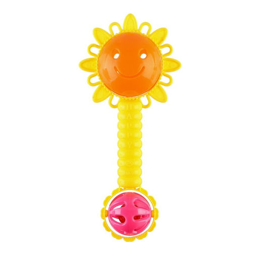 Погремушка Солнышко, цвет МИКС, Крошка Я  фото 4