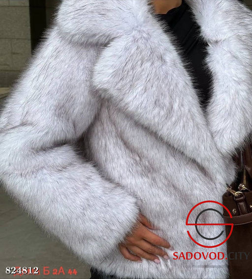 Шуба женская из искусственного меха