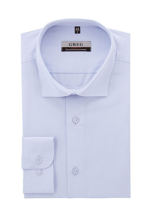 Сорочка мужская длинный рукав GREG 213/139/1096/Z  фото 5