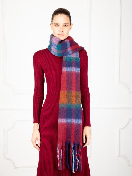 Палантин жен. шерсть+акр 40х180 LG69-517-08 - Labbra фото 4