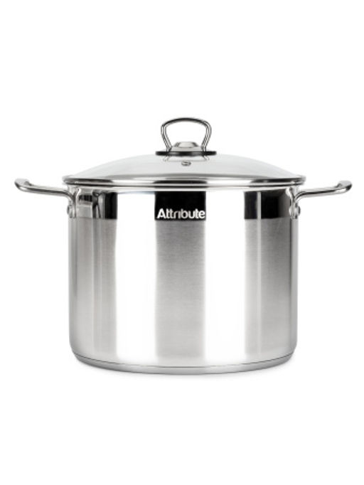 Кастрюля со стеклянной крышкой MASTER CHEF 8.0л 24х18см - Attribute фото 8