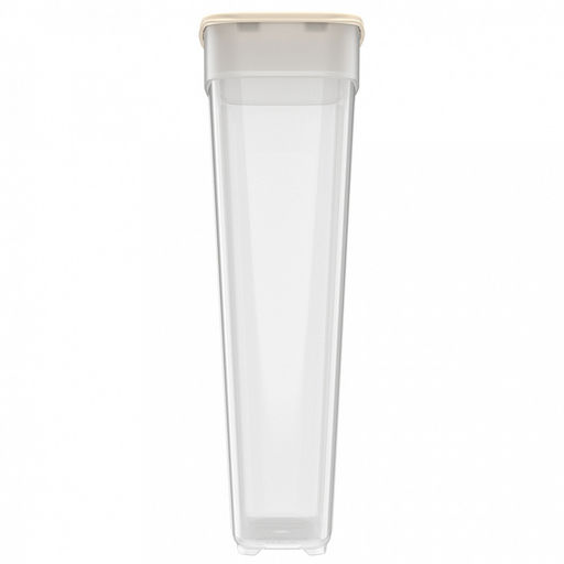 Контейнер для сыпучих продуктов 2,2л, 17х8,5х26,5см, полипропилен, слоновая кость (Россия) - Домашняя мода фото 5