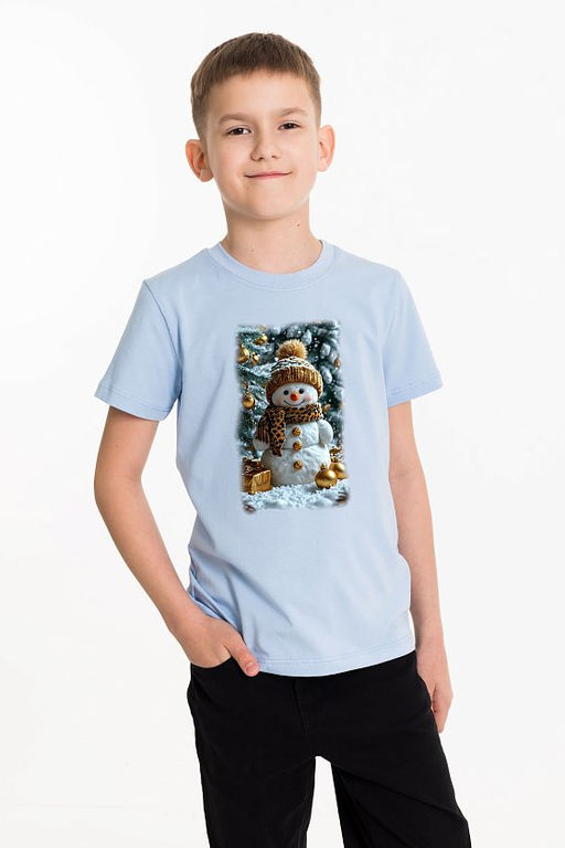 Футболка М225122Пг голубой