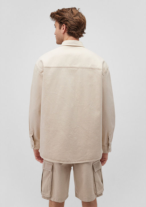 Bej Gomlek - Mavi фото 4