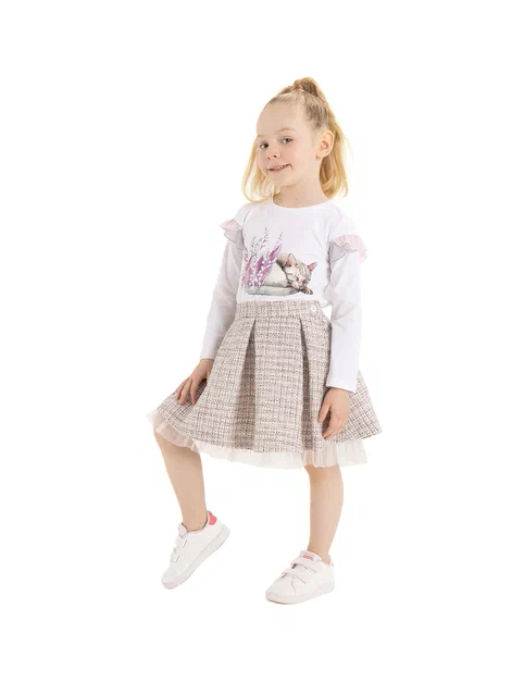 Юбка д/дев. О66243 - Карамелли фото 8