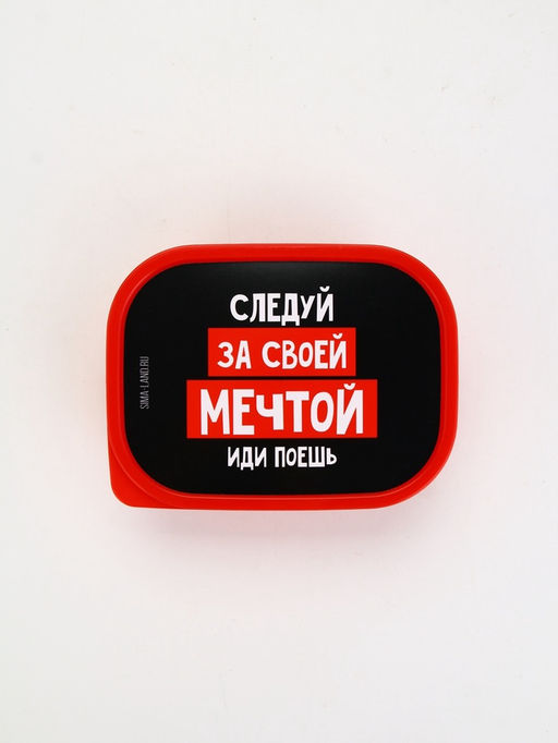 Ланч - бокс прямоугольный «Следуй за мечтой», 500 мл