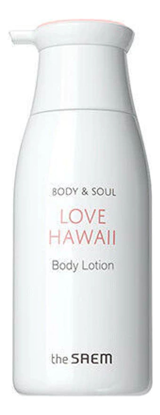 Лосьон для тела с экстрактом цветов гибискуса THE SAEM Body & Soul Love Hawaii Body Lotion, 300ml