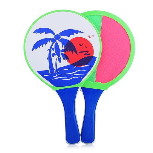 Набор игровых ракеток (2 ракетки, 2 мяча) в сетке