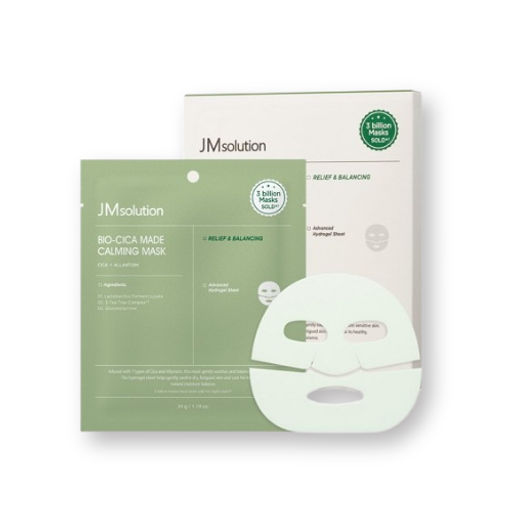 JMsolution Bio-Cica Made Calming Mask, 34g*1ea - Гидрогелевая маска с центеллой