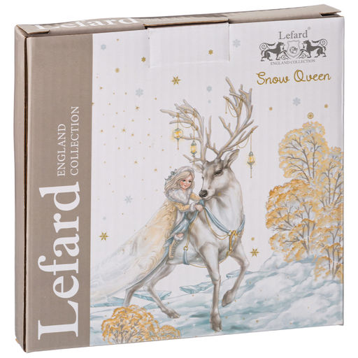 ТАРЕЛКА LEFARD СНЕЖНАЯ КОРОЛЕВА В ФОРМЕ СЕРДЦА 15*2 СМ  фото 2