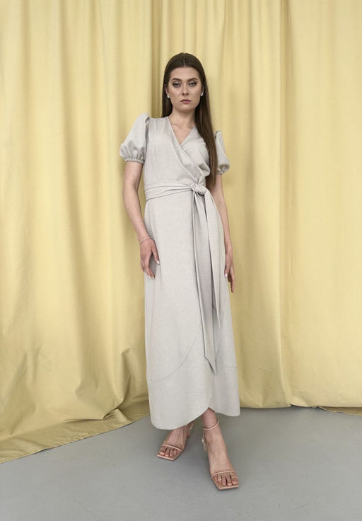 Платье AURA 3213-164 серый