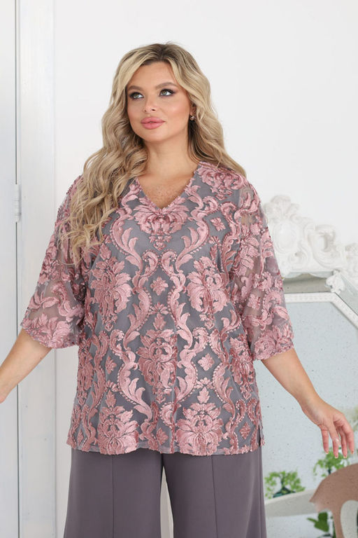 Джемпер М4-4155/3 - Wisell фото 6