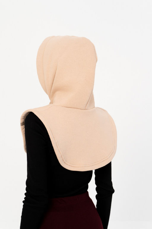 Капор Футер 3-ех нитка начес 333L17 св.бежевый - Solo mio фото 9