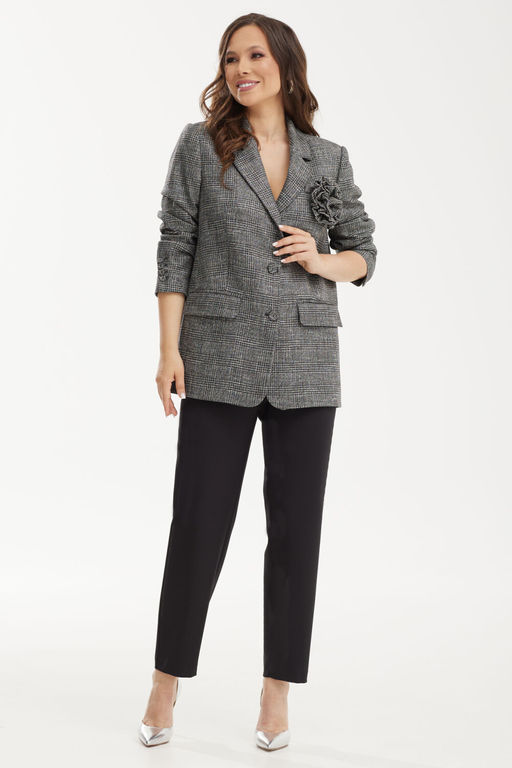 Костюм Magia mody 2463 серый+черный