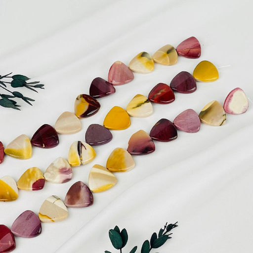 Бусины для украшений из Яшмы (Мукаит) 40 см