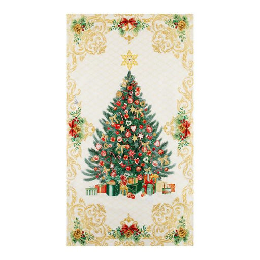 Новогоднее полотенце Этель Golden Christmas 40х73 см, 100% хл, саржа 190 гр/м2  фото 2