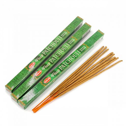 Благовония HEM sq Flora Patchouli Masala пачули уп-25шт натуральная серия