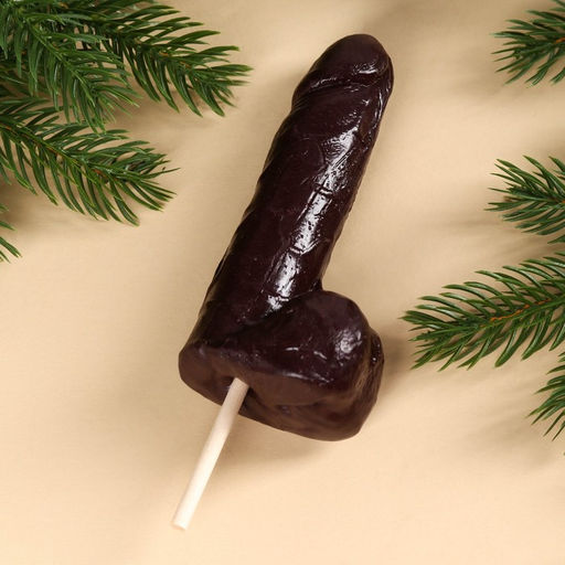 Леденец на палочке XXL Новый год: Ёлка, которая может стоять круглый год, вкус: кола, 140 г - Фабрика страсти фото 7