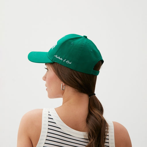 Кепка женская с вышивкой MIST Lucky, зелёная, размер 56-58