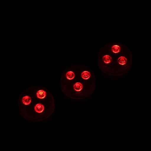 Светильник водонепроницаемый мини, 3 x 1.9 см, 3 шт, от CR2032 (в компл.), пульт, RGB, IP68 - Simaland фото 5