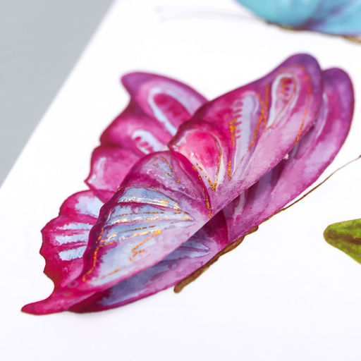 Наклейка пластик интерьерная 3D "Герберы" 50х35 см