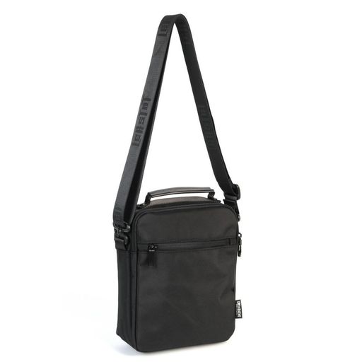 Мужская текстильная сумка через плечо 6606-2 Блек - Sergio valentini фото 3