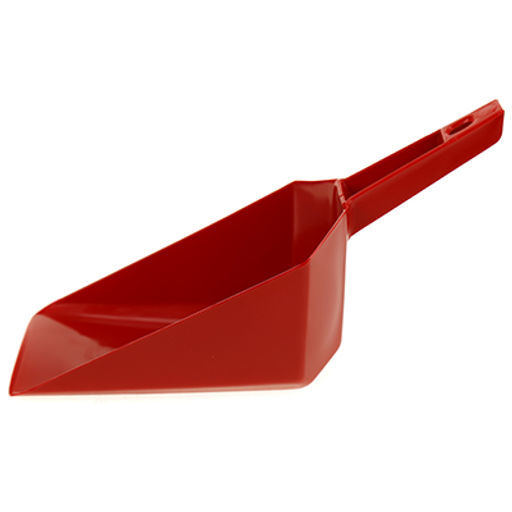 Садовник Совок для сыпучих продуктов пластмассовый 1л, 12х20х11см, красный, ГОСТ Р 50962-96 (Россия) - Домашняя мода фото 2