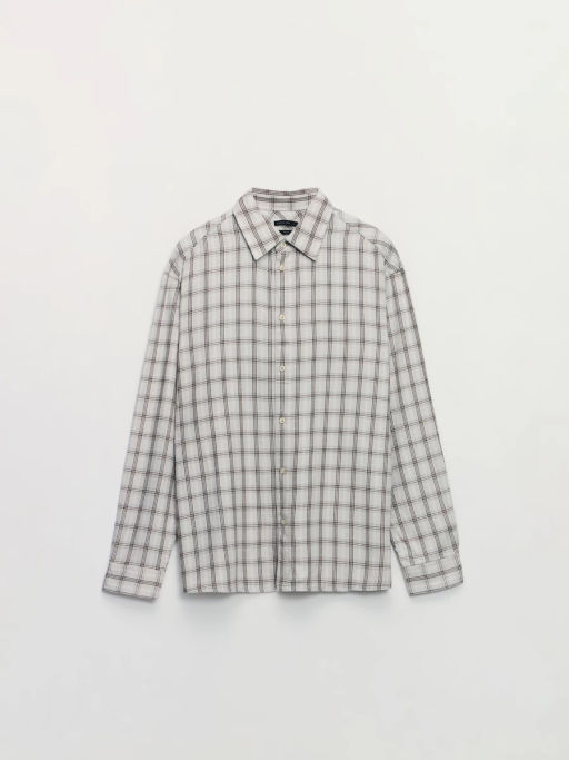 Фланелевая рубашка в клетку / Zarina