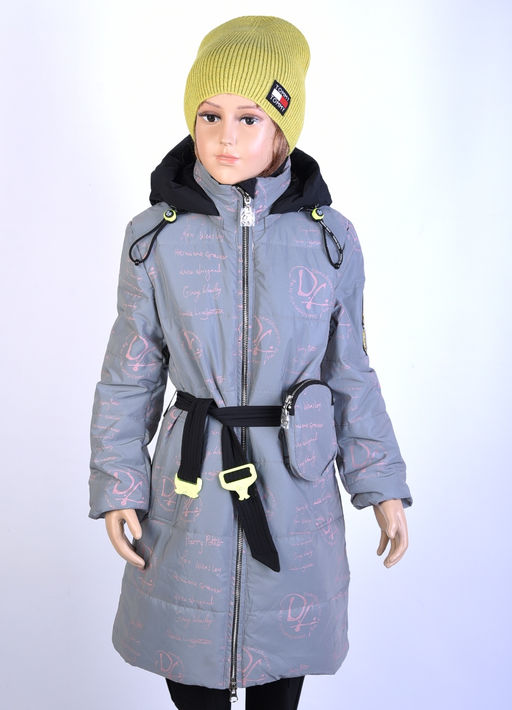 2107-S Пальто на синтепоне - Kiko фото 3