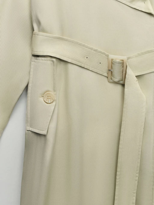 Плащ с акцентным воротником ZR2604102213-60 / Zarina  фото 11