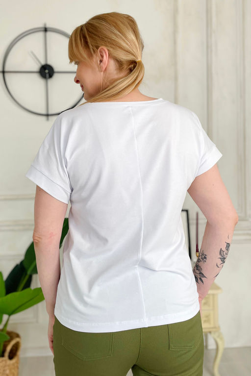 Футболка Rumoda 2206 белый  фото 3