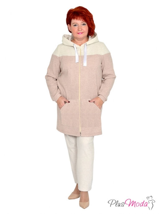 Толстовка Модель №1427 размеры 44-84 - Plusmoda фото 7